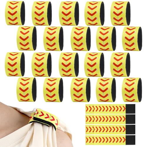 Small Softball Sleeve Holders - 24 Pcs Durable Neoprene Ties