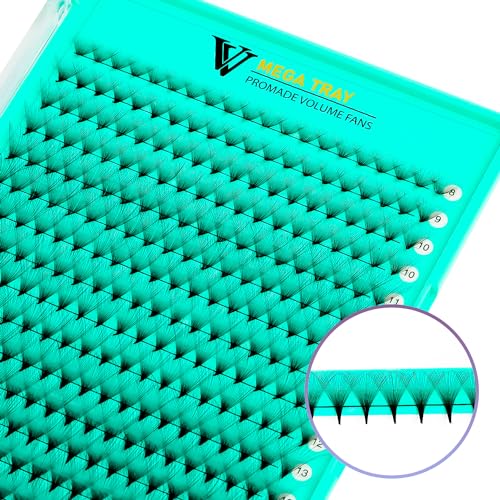 VAVALASH 24D Premade Volume Eyelash Extensions 320 Fans 8-15mm C Curl 0.03-0.07 Thickness