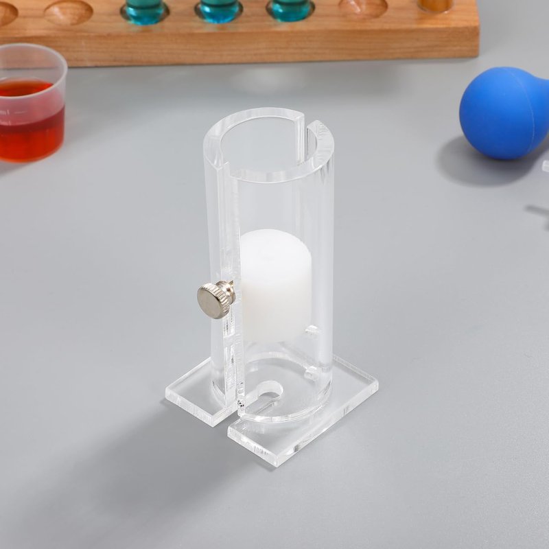 POPETPOP Mouse Restrainer for Research- Acrylic Transparent Laboratory Cages Restrainer for 15-35 Gram Mice (Random Screw Style)