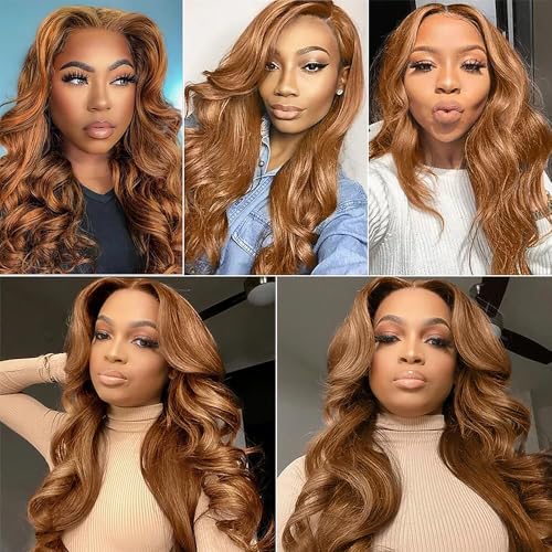 #30 Light Brown Body Wave 14 Inch Human Hair Bundle - 100g