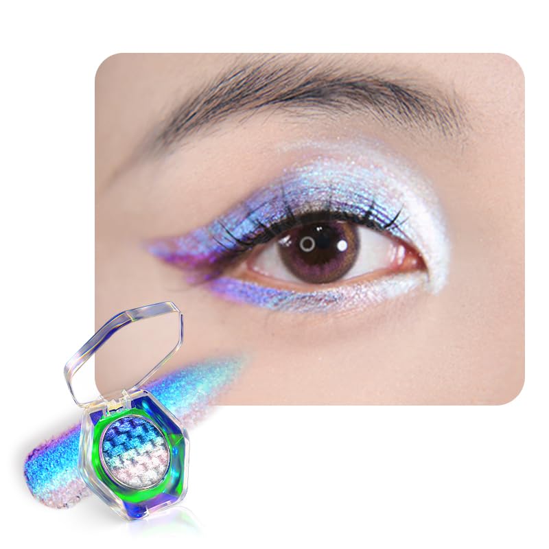 REPULOS Rainbow Chameleon Eyeshadow 0.05oz - Multichrome Face & Eye Highlighter - Rainbow-03