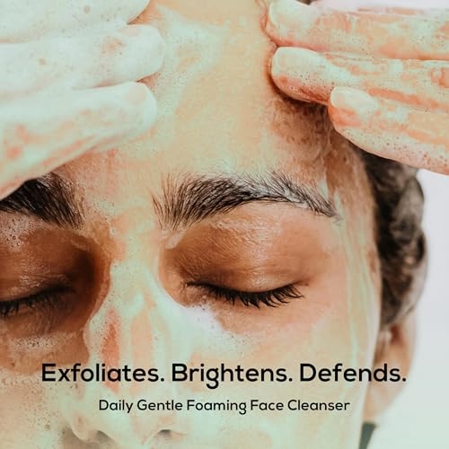 Marlowe Gentle Foaming Facial Cleanser for Men - Exfoliating & Brightening 4.5oz