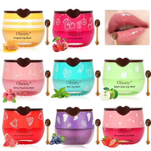 Eakroo Bee Honey Pot Lip Balm & Sleeping Mask Set - 8 PCS (Set A)