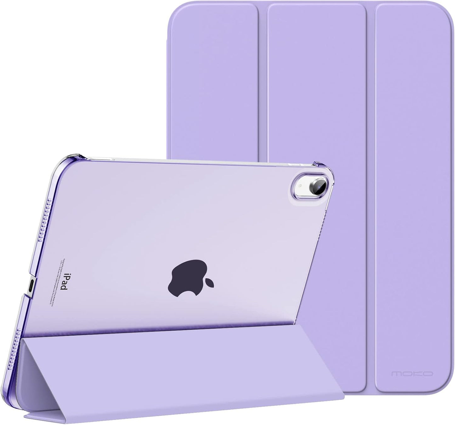 iPad 11th & 10th Generation Case - Slim Hard PC Translucent Back Cover | Navy Blue, Auto Wake/Sleep Support