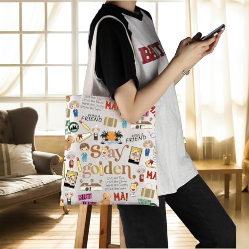 ENSIANTH Movie Tote Bag for Golden Girls Fans - Perfect Gift