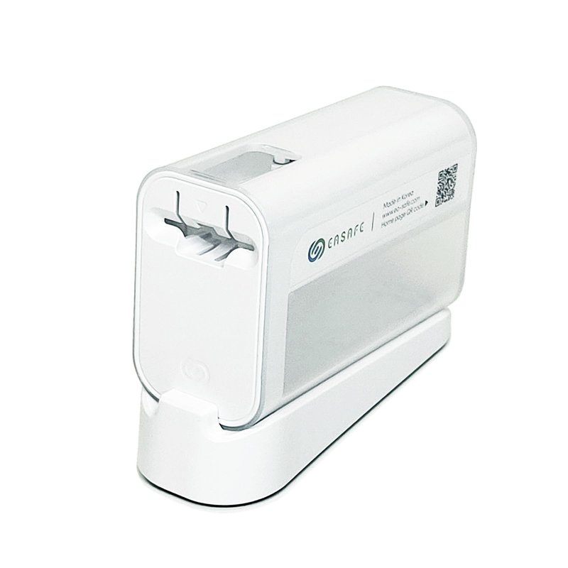 EASafe Dermaplane Blade Remover - 1 Handed No-Touch Safe Disposal Tool - Holds 100 Blades