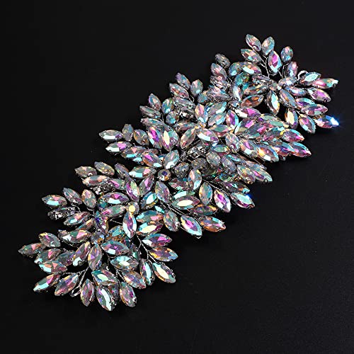 JWICOS AB Crystal Wedding Hair Comb for Women & Girls - Bridal Hair Accessory
