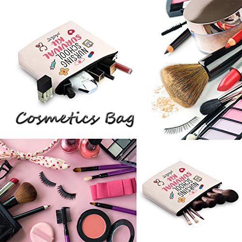 Nursing School Gift Cosmetic & Organizer Bag - Multifuntional Makeup & Travel Pouch