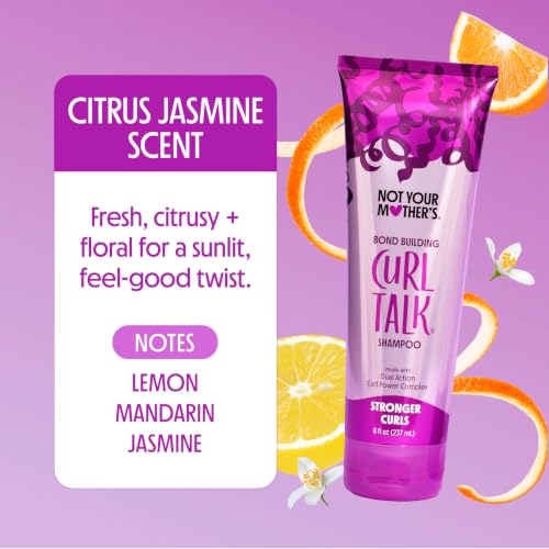 Not Your Mother's Curl Talk Bond Building Shampoo & Conditioner Set - 8 fl oz Each | Strengthens & Hydrates Curly Hair