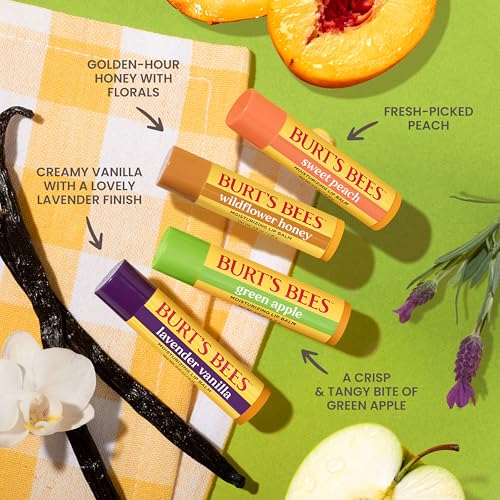 Burt's Bees Garden Party Lip Balm Set - 4 Natural Flavors