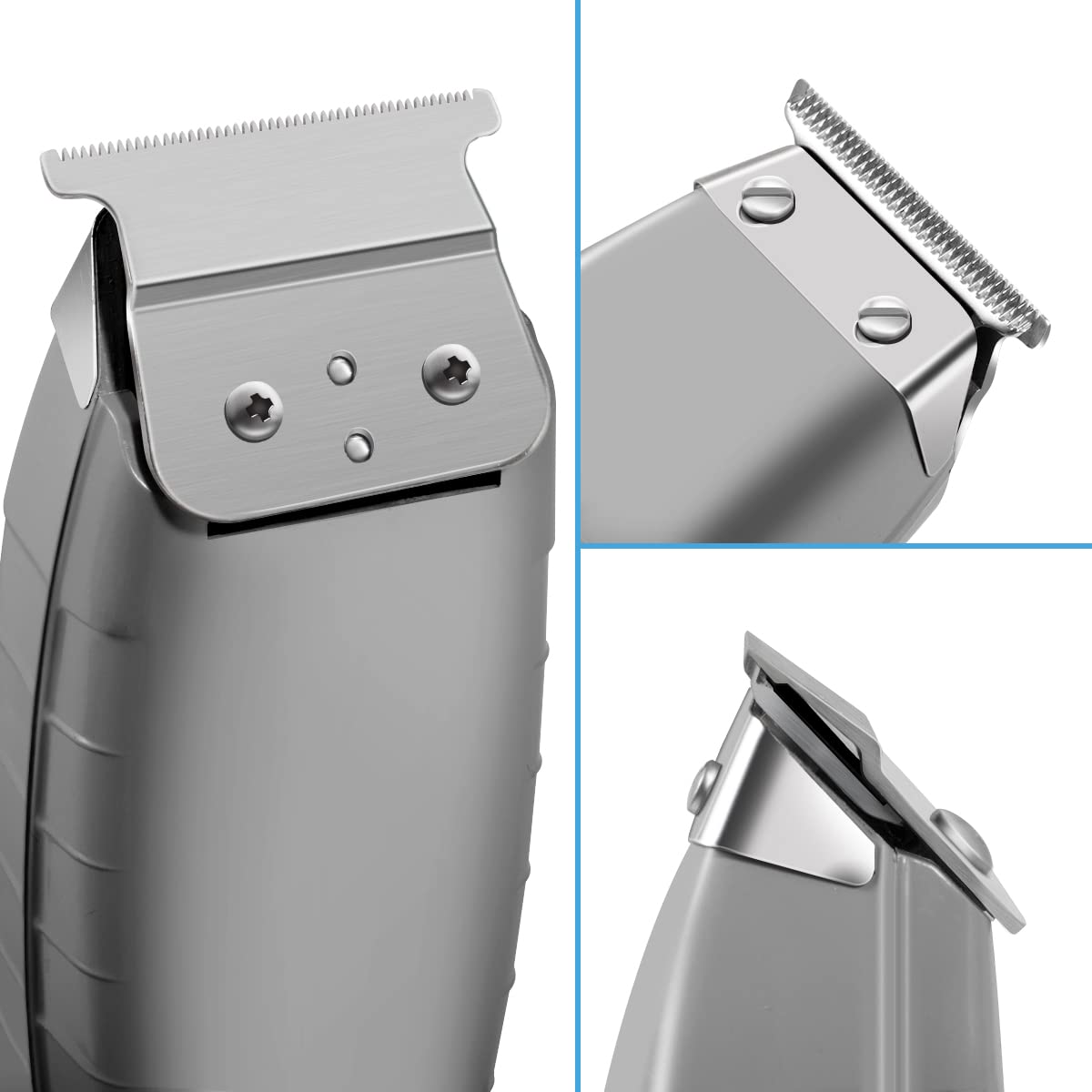 T-Blades Compatible with Andis T-Outliner G, GO, GTO, GTX, Headliner LS2, LS3 Replacement, 1Pack【New Version】