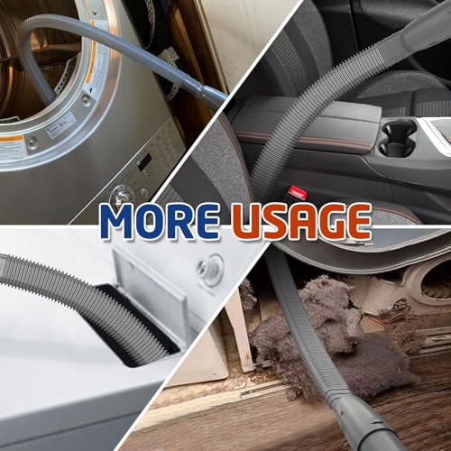 Sealegend Dryer Lint Vacuum Attachment Kit for Shark NV350 NV360 NV500