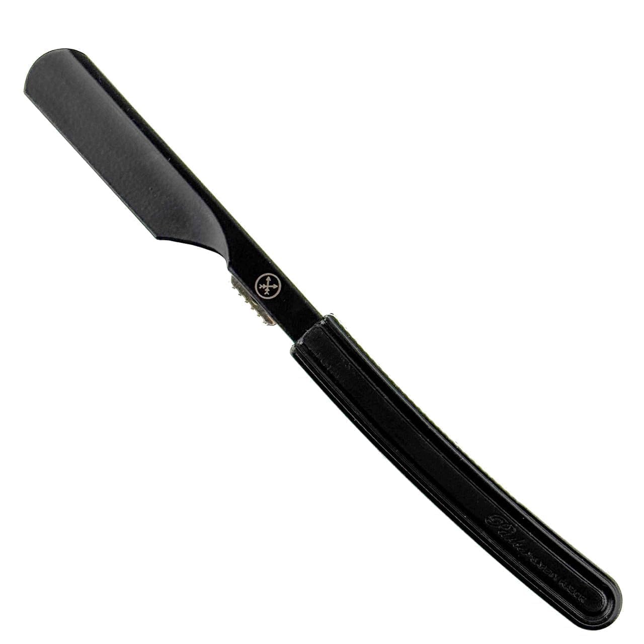 Parker Director Non-Folding Straight Barber Razor – Japanese-Style Shavette with Stainless Steel Arm, Blade Protector Cap & Ergonomic Non-Slip Handle – Ideal for Professional Barbers