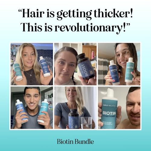 Biotin Hair Growth Treatment Set - 16 Fl Oz Shampoo & Conditioner
