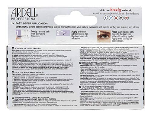 Ardell Faux Mink Individual Lashes - Medium Black Knot-Free Clusters