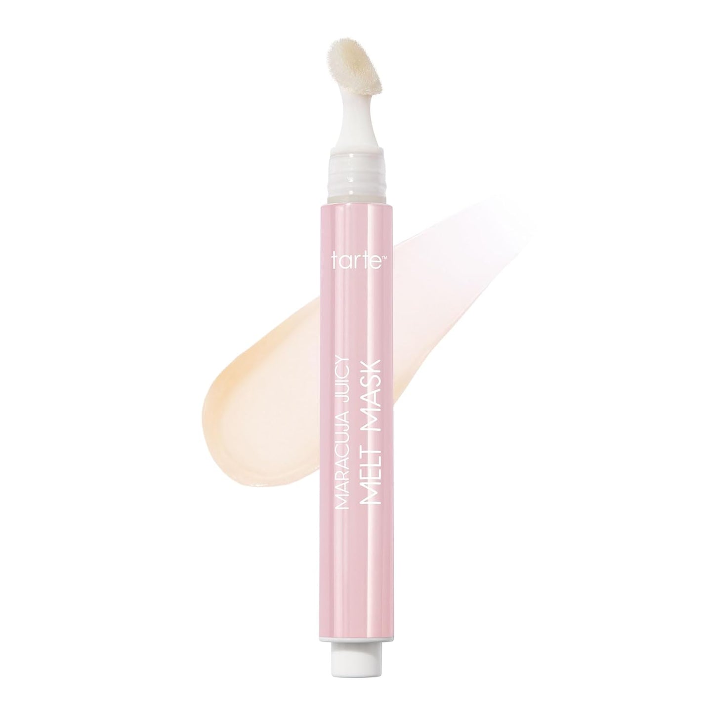 Tarte Maracuja Juicy Melt Mask - Hydrating Lip Mask & Balm with Vitamin E & Shea Butter | Nourishing Overnight Treatment for Soft Lips