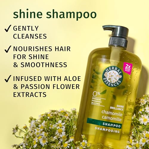 Herbal Essences Shine Shampoo with Chamomile & Aloe Vera - 33.8 fl oz