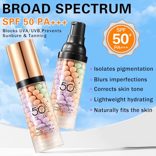 3-in-1 Color Correcting Face Primer with SPF 50 - UAOE