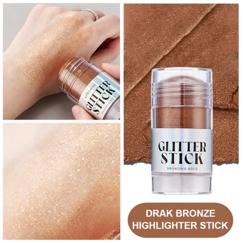 Bronze Body Shimmer Stick - Natural Glow Enhancer for All Skin Tones
