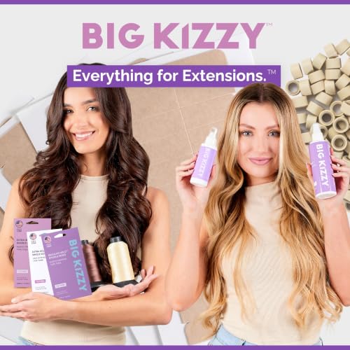 Big Kizzy Ultra Stick Tape for Hair Extensions - 48 Tabs, 6-8 Weeks Hold