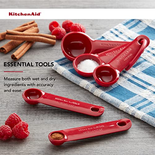 KitchenAid 5-Piece Measuring Spoon Set - Accurate & Dishwasher Safe