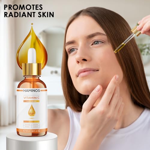 HAMINOS Vitamin C Serum with Niacinamide & Hyaluronic Acid - 50ml