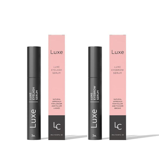 Eyelash & Eyebrow Serum Bundle - Vegan Formula for Natural Growth | Visible Results in 4 Weeks