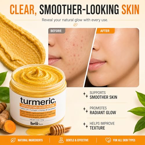 Joli Noir Turmeric Honey Sugar Scrub for Face & Dark Spot Correction