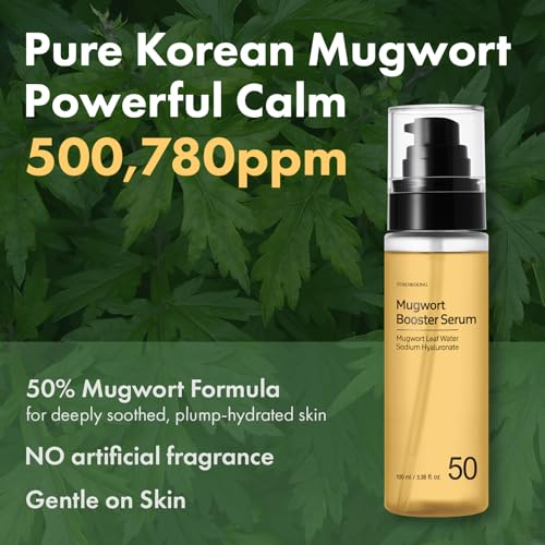 TOSOWOONG Mugwort Serum for Sensitive Skin - Hydrating & Calming
