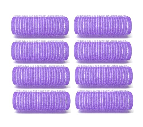 Self-Grip Hair Curlers - 8-Piece Set for Quick Curls