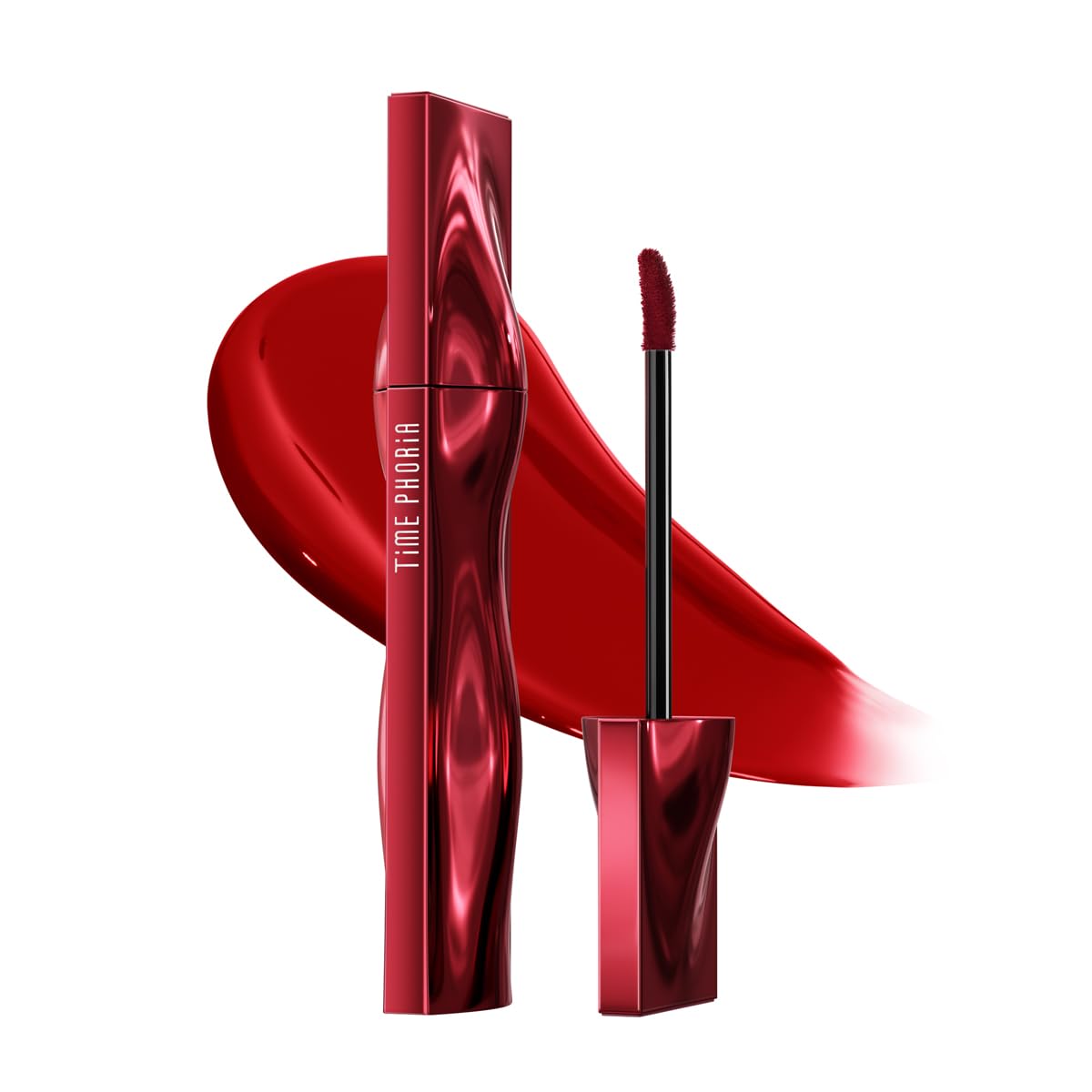 TIMEPHORIA Aion Superstain Lip Stain Tattoo Ink, Long Lasting Semi-gloss Finish, Full Coverage Lip Tint with High Pigments, Hydrating Watery Gel Rosy Mauve Lip Color for Vibrant Stain 001 Helia