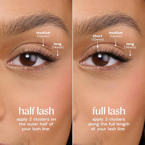 Main Character Full Volume Under-Lash Clusters by Velour - 30 Pieces, Pre-Glued, Vegan