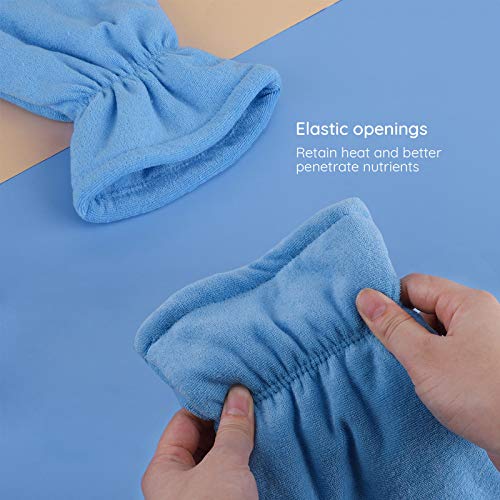 Segbeauty Medium Paraffin Wax Mitts & Booties with Elastic Opening