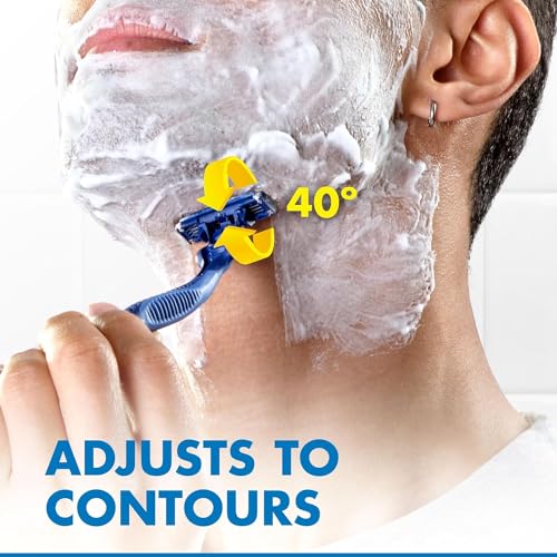 Gillette Sensor3 Comfort Disposable Razors for Men, 8 Count