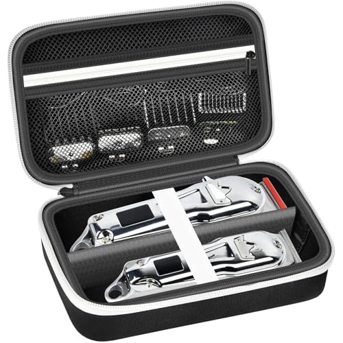 Grapsa Black Hair Trimmer Case for Cordless Clipper Kits