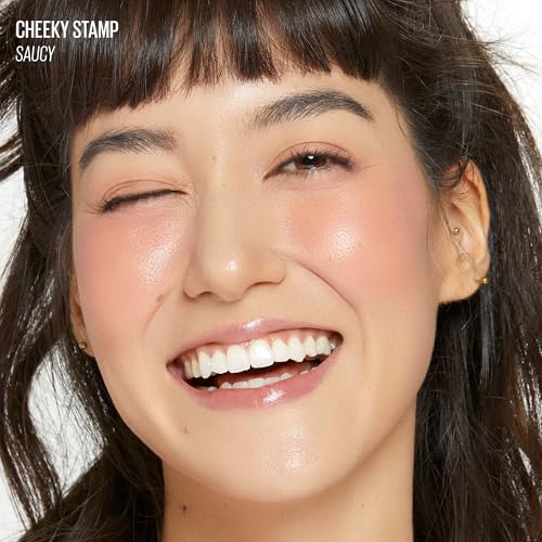 Kaja Blusher - Cheeky Stamp 02 Saucy | Buildable Cushion Blush 0.17 Oz