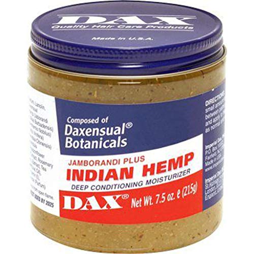 DAX Jamborandi Plus Indian Hemp Deep Conditioner - Moisturizing Hair Treatment 7.5 oz
