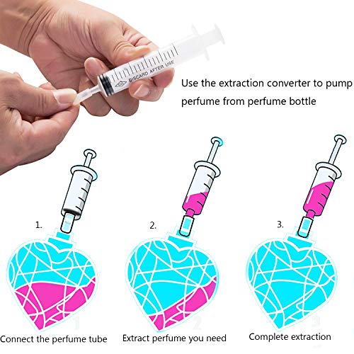 MUB 10ml Perfume Refill Syringe Pump Adapter Extraction Tool 5 Pack - Variation: Extraction