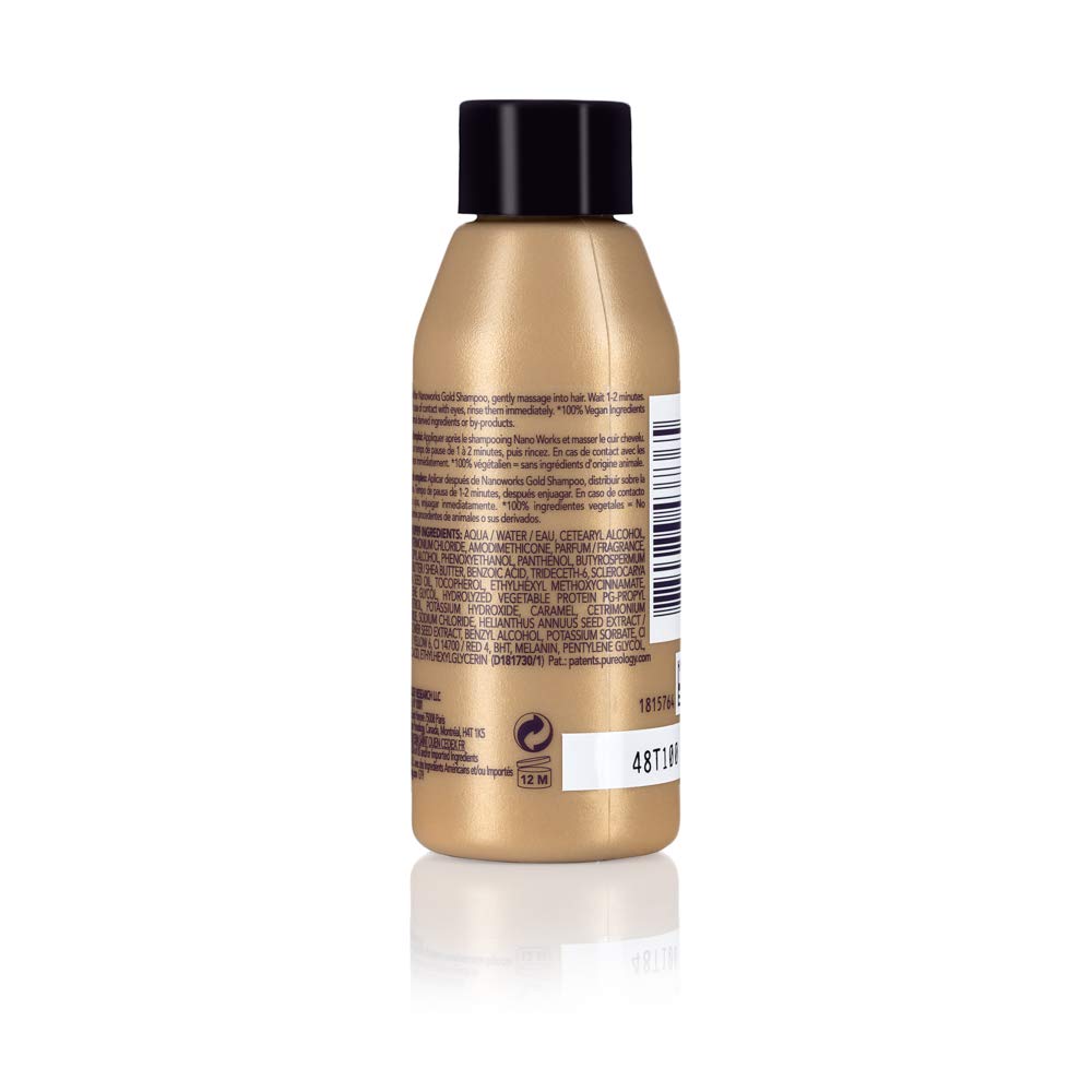Pureology Nanoworks Gold Conditioner - Nourishing Formula for Very Dry, Color-Treated Hair | Sulfate-Free & Vegan