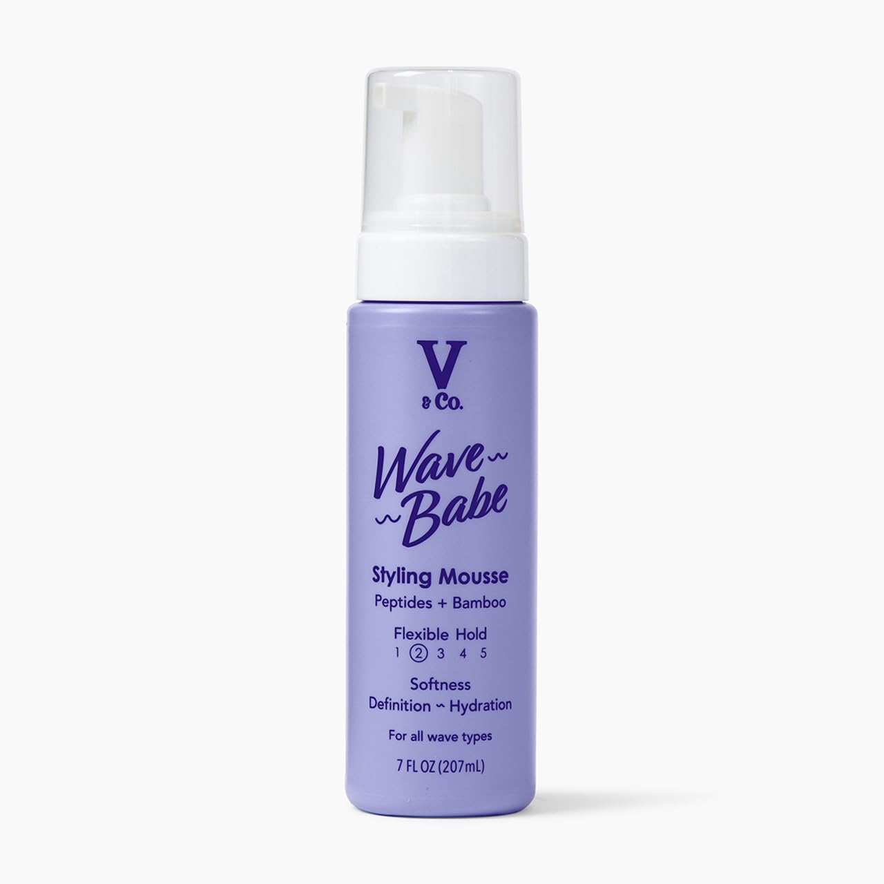 Wave Babe Styling Mousse - Lightweight Hair Volume & Hold | Perfect for All Hair Types
