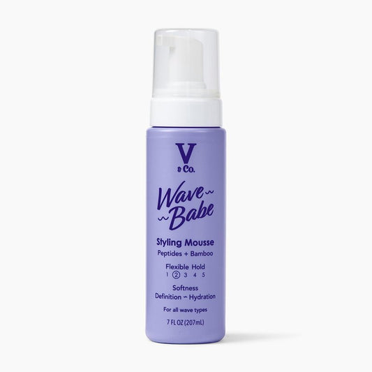Wave Babe Styling Mousse - Lightweight Hair Volume & Hold | Perfect for All Hair Types