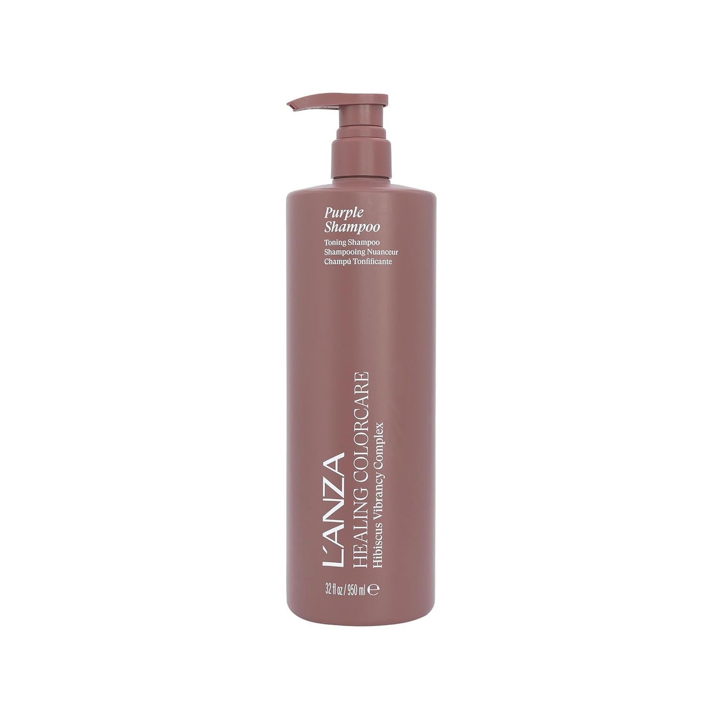 L'ANZA Healing Colorcare Purple Shampoo - Toning for Blondes & Highlights | Neutralizes Brass, Adds Shine, Sulfate-Free