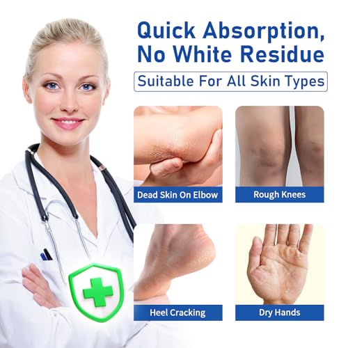 60% Urea Foot Cream with Salicylic Acid - Deep Moisturizing for Cracked Skin
