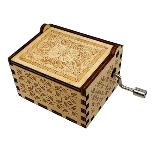 Youtang Jesus Loves Me Wooden Music Box - Handcrafted Keepsake Gift