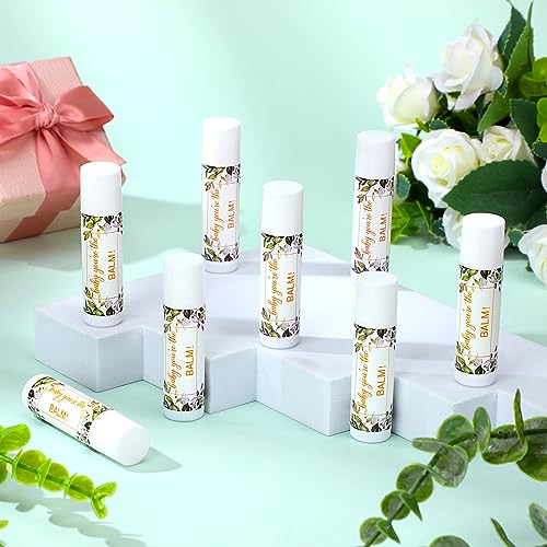 50 Pack Moisturizing Lip Balm Favors for Baby Shower and Party Guests