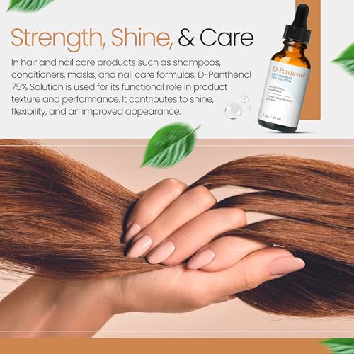 75% D-Panthenol Solution – Provitamin B5 for Skin & Hair Care