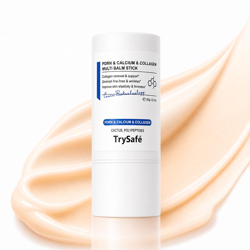 TrySafe PDRN & Collagen Anti-Aging Balm Stick - Moisturizing Wrinkle Care