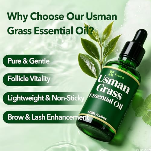 Kyanno Usman Grass Hair Oil for Men & Women - Strengthening & Nourishing