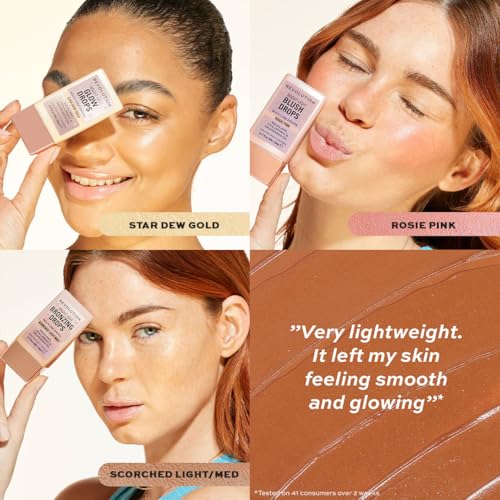 Revolution Beauty Bright Light Glow Drops - Hydrating Liquid Highlighter (2 Pack)