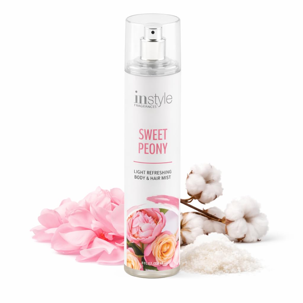 Caribbean Coconut Body & Hair Mist - Light Refreshing Spray | Vegan, Paraben-Free, 8 Fl Oz